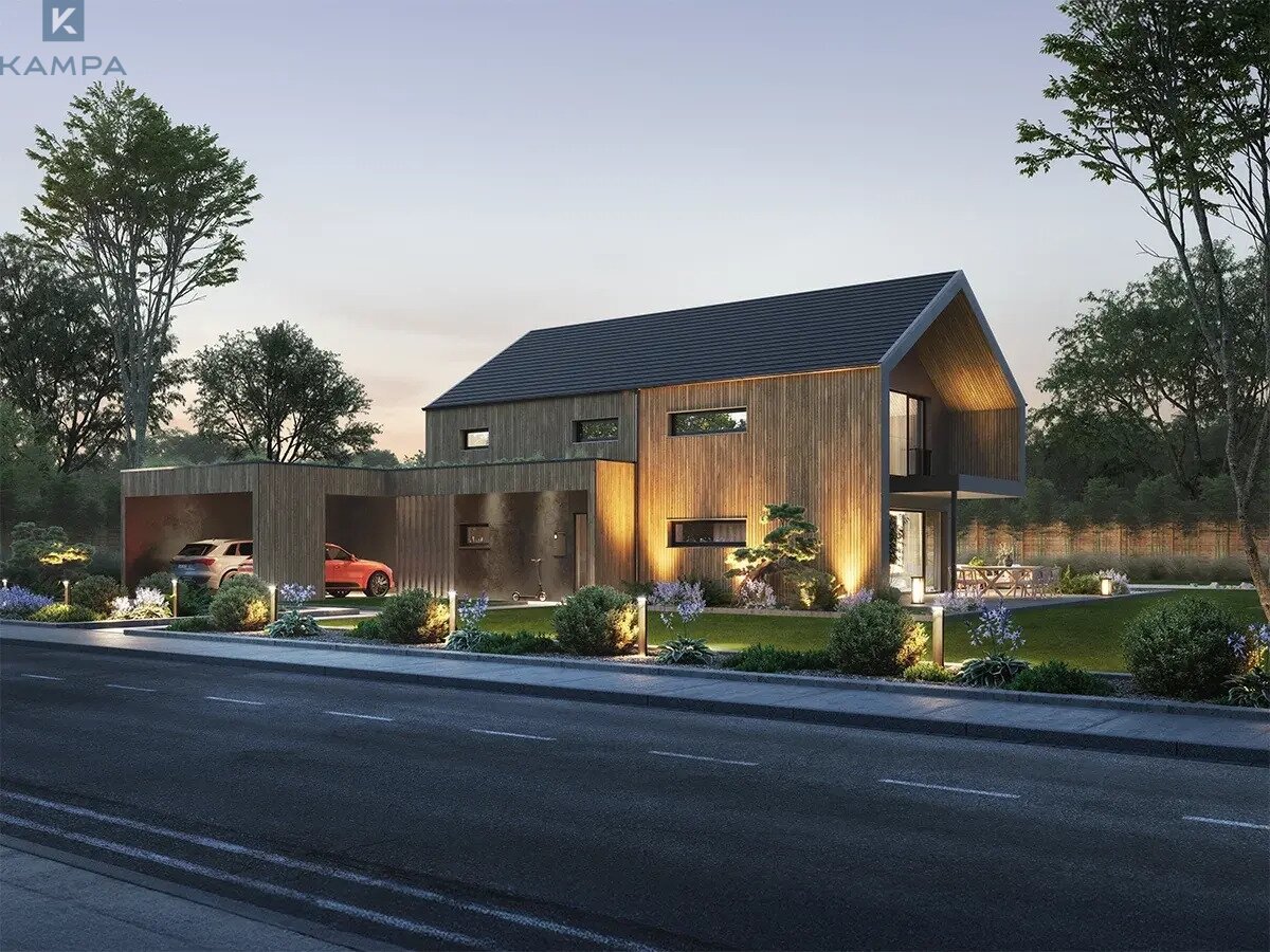 Individuell geplantes Architektenhaus mit durchdachtem Raumkonzept