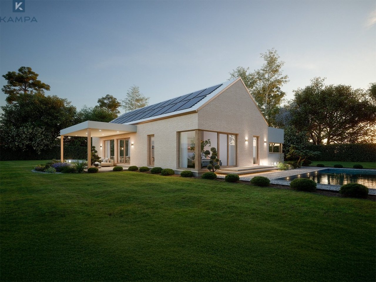 Concept 1 Ansicht Garten Concept 1 Ansicht Garten