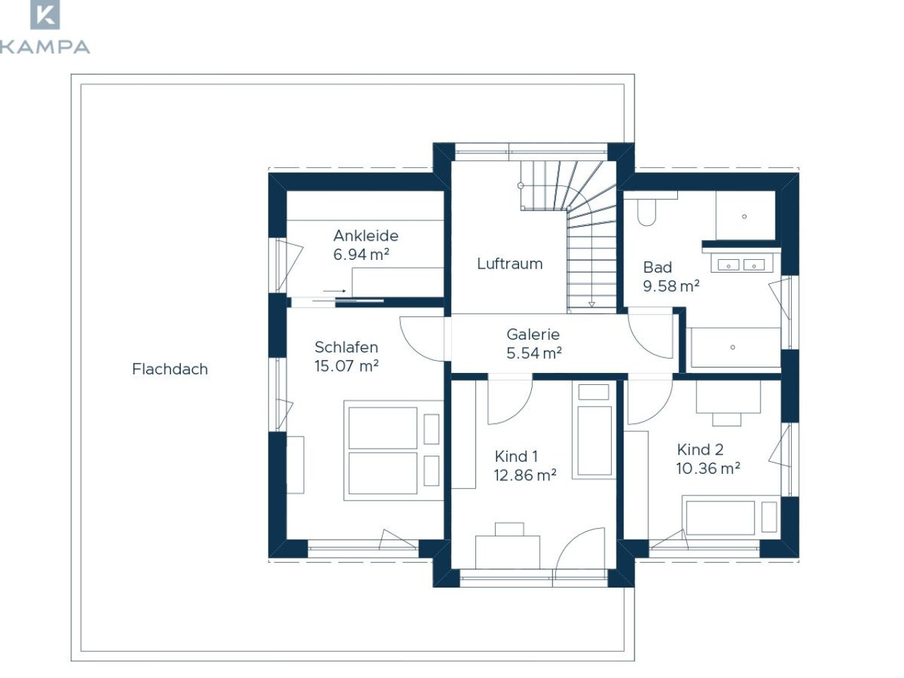 Concept 2.1 Grundriss OG